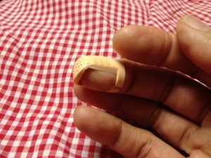 Adjustable thimble