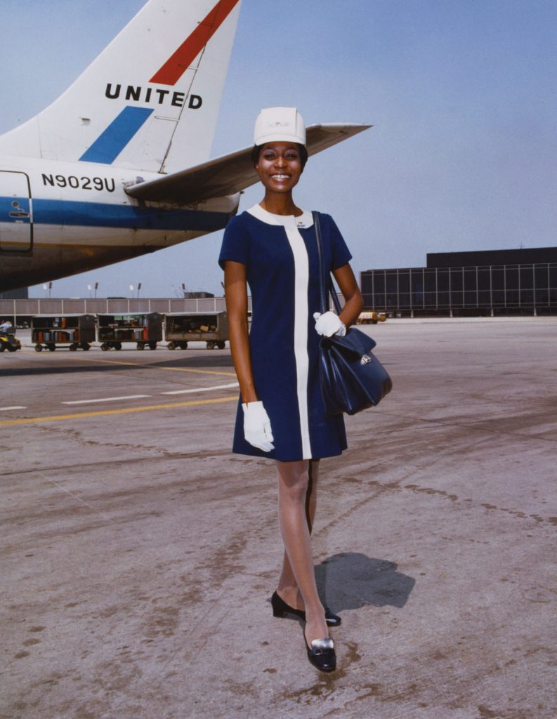 United Airlines Flight Attendant Uniform 0870